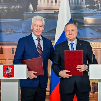 Собянин и Беглов подписали соглашение о расширении внедрения ЕМИАС в Петербурге