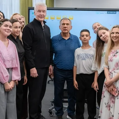 Собянин: «МЭШ» помогает повышать качество образования по всей стране