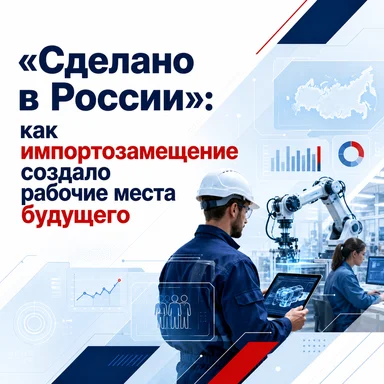 «Сделано в России»: как импортозамещение создало рабочие места будущего