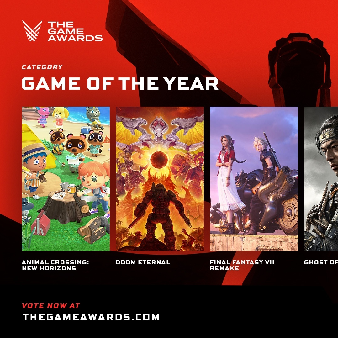 Gaming award 2020. The game Awards 2020. Game Awards номинанты и победители.