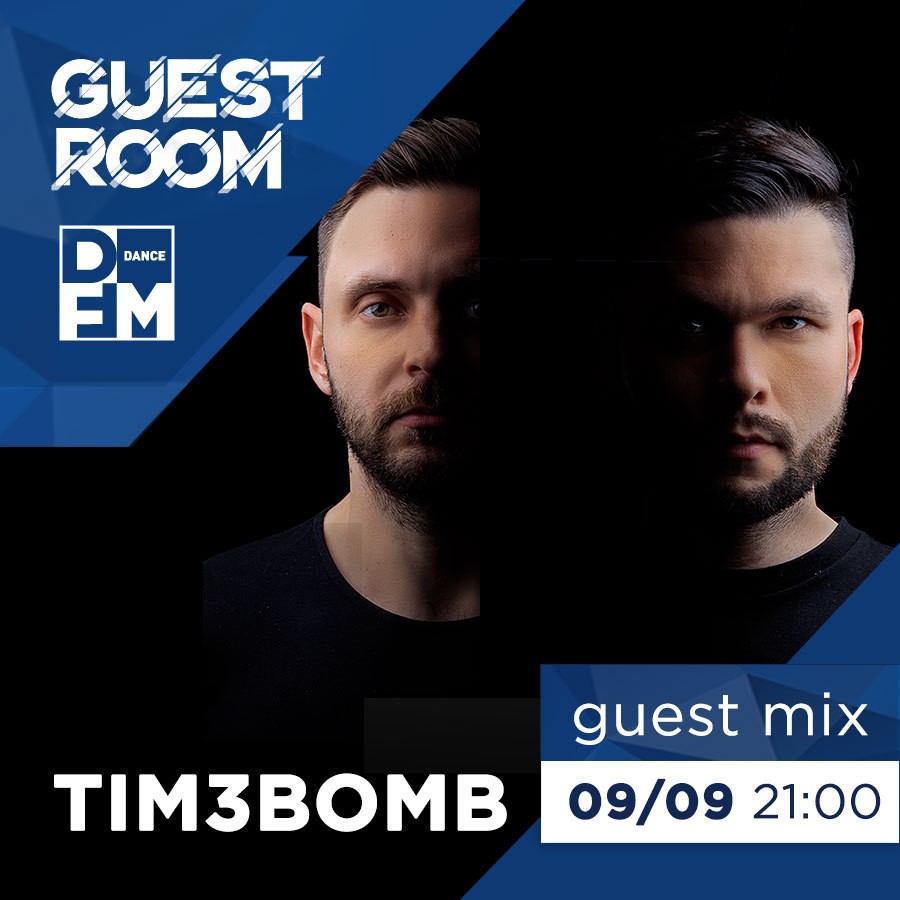 Tim3bomb в GUEST ROOM - Радио DFM | Москва 101.2